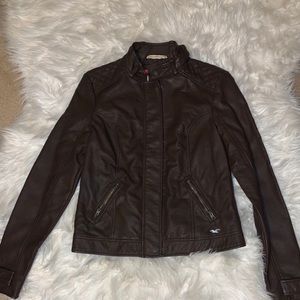 HOLLISTER Leather Jacket